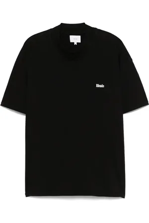 Rhude T-shirt con logo ricamato