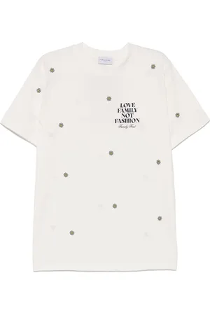 Family First T-shirt con stampa grafica