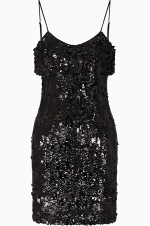 Armani Exchange Abito smanicato con paillettes