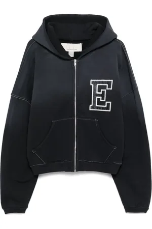 ERL Felpa Varsity con cappuccio