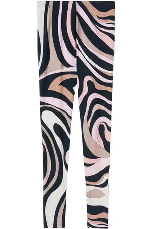 Puccini Leggings Marmo con stampa