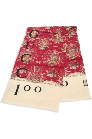 Gucci Sciarpa Stall a fiori 100th anniversary anni 2010