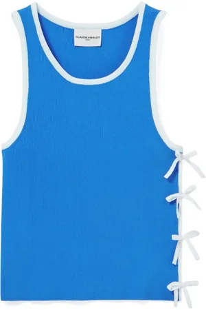 Claudie Pierlot Canotta con fiocco