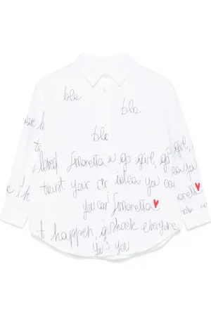 Simonetta Camicia con ricamo