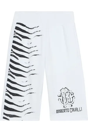 Roberto Cavalli Bermuda con logo