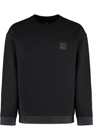 HUGO BOSS Felpa con applicazione logo