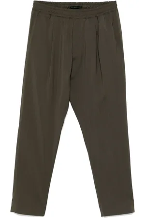 LOW BRAND Pantaloni affusolati in lana vergine