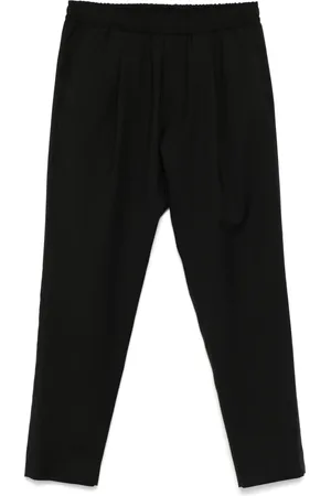 LOW BRAND Pantaloni dritti in lana vergine