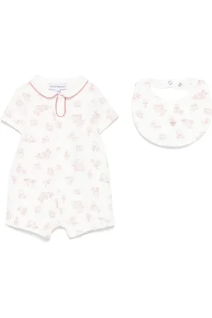 Emporio Armani Set con shorts e logo (2 pezzi)