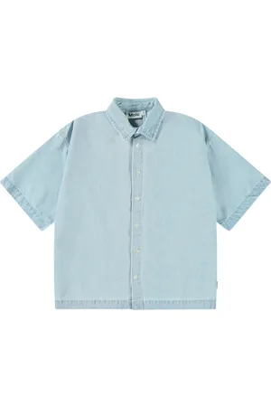 Molo Giacca-camicia in cotone biologico con bottoni