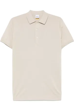 Aspesi Polo in cotone con ricamo logo