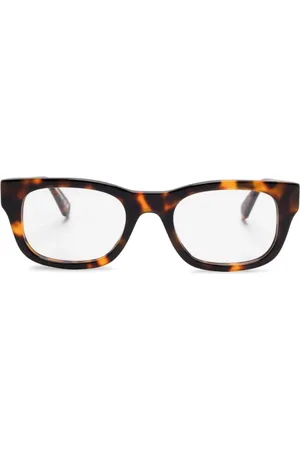 OFF-WHITE Montatura con effetto tartarugato