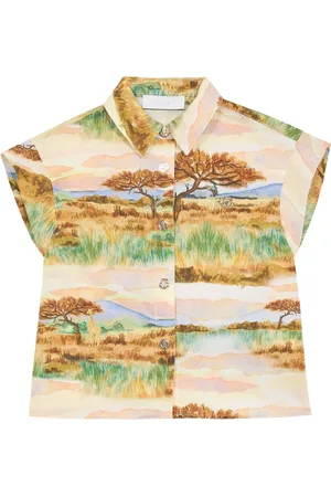 Roberto Cavalli Camicia con stampa grafica