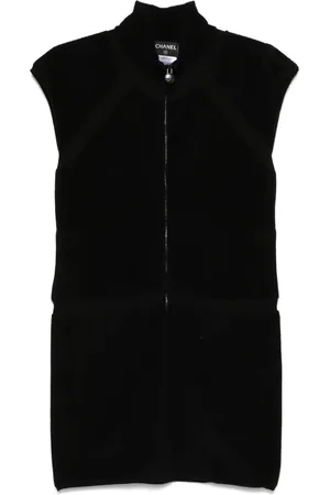 CHANEL Abito corto con logo CC