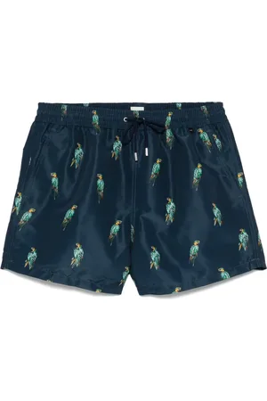 Paul Smith Costume da bagno con stampa pappagalli