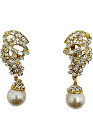 JENNIFER GIBSON JEWELLERY Orecchini Diana a clip anni 