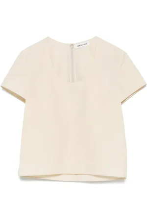 Low Classic Blusa con collo a U