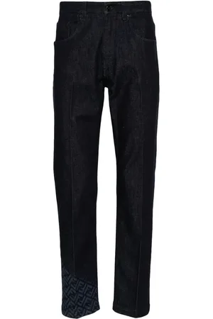 Fendi Jeans dritti con pieghe
