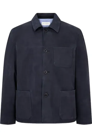 MAN ON THE BOON. Giacca in pelle scamosciata