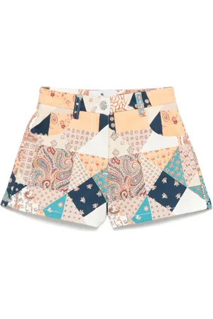 Etro Shorts con stampa patchwork