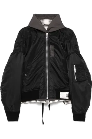 Maison Mihara Yasuhiro Bomber con design a strati