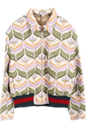 Gucci X adidas Giacca con stampa Trefoil anni 2020