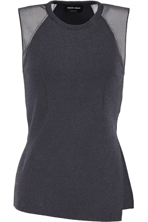 Giorgio Armani Top semi trasparente