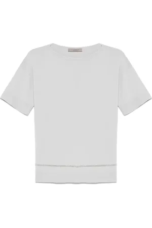 D.EXTERIOR T-shirt con dettaglio Monili