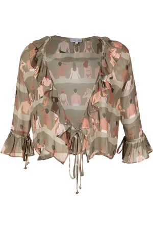 AMIR SLAMA Blusa con stampa