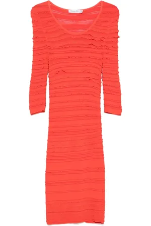 Dior Abito midi con ruches