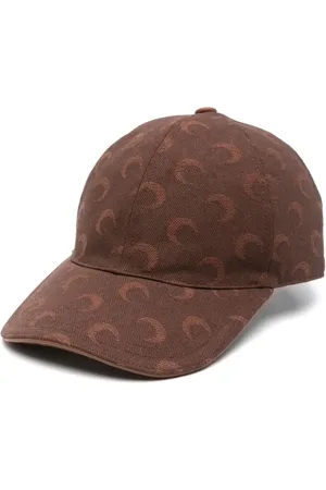 Marine Serre Cappello da baseball Moon jacquard