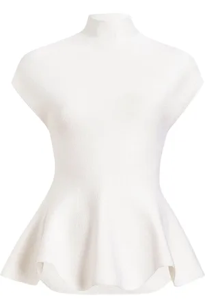Khaite Top con peplum