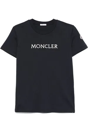 Moncler T-shirt con logo ricamato