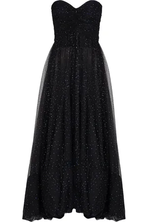 Giorgio Armani Abito senza spalline con paillettes