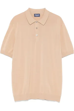 DRUMOHR Polo in cotone con ricamo logo