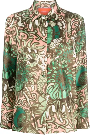 La DoubleJ Camicia Boy a fiori