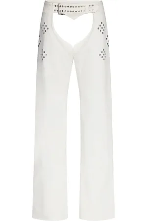 Ludovic De Saint Sernin Pantaloni con borchie
