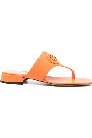 VALENTINO GARAVANI Sandali slides VLOGO in pelle
