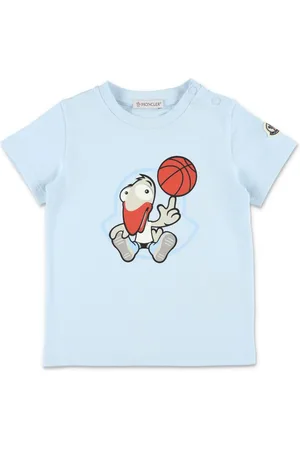 Moncler T-shirt con applicazione logo