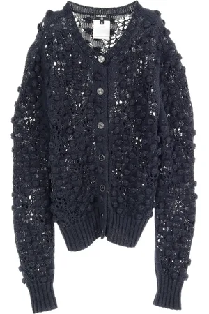 CHANEL Cardigan in cotone Cocomark anni 2000