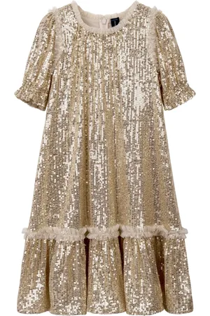 Needle & Thread Abito con paillettes