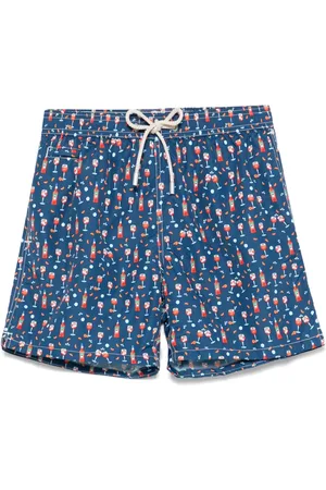 MC2 SAINT BARTH X Aperol Costume da bagno con stampa Double Spritz