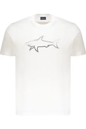 Paul & Shark T-shirt in cotone con stampa riflettente