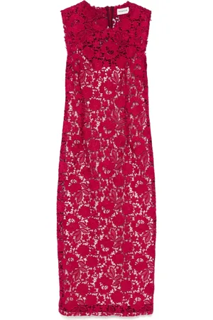 P.A.R.O.S.H. Abito midi in macramé