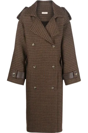The Mannei Cappotto doppiopetto con bottoni