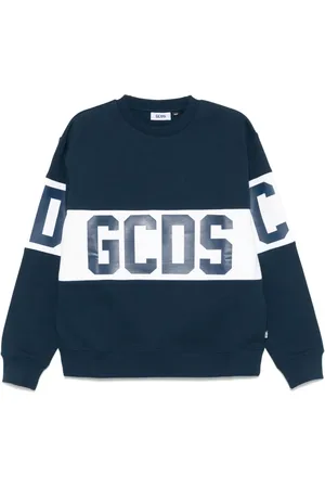 GCDS Felpa con banda logo