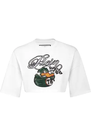 Philipp Plein T-shirt con strass