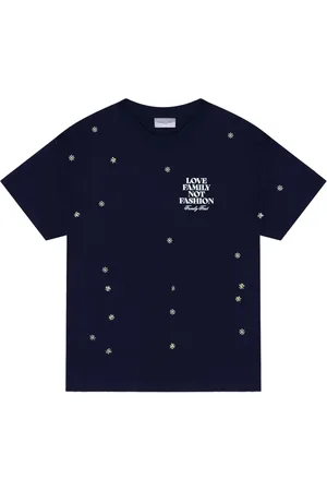 Family First T-shirt con ricamo
