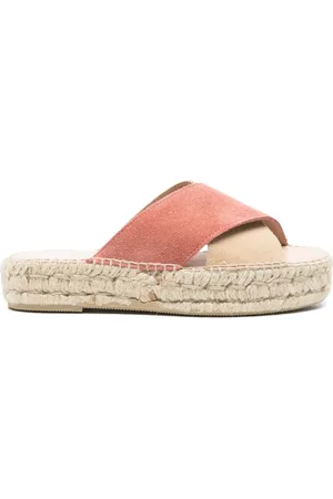 MANEBI Espadrilles in pelle scamosciata