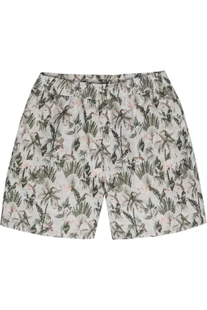 Pleasures Bermuda Parrot con effetto jacquard